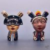 Conversation Starters: Salt and Pepper Shaker - Shamans 2A | Diana Farfan