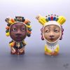 Conversation Starters: Salt and Pepper Shaker - Shamans 5A | Diana Farfan
