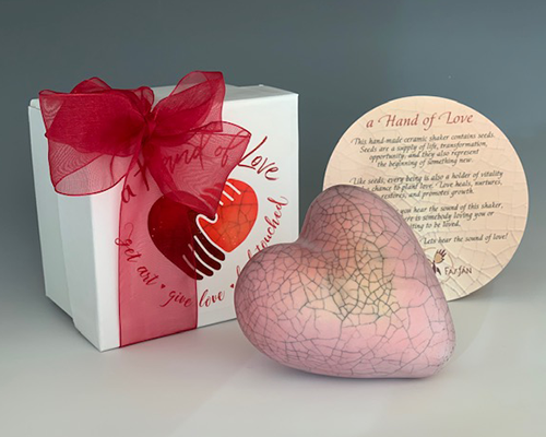 Heart with Beat (peach)